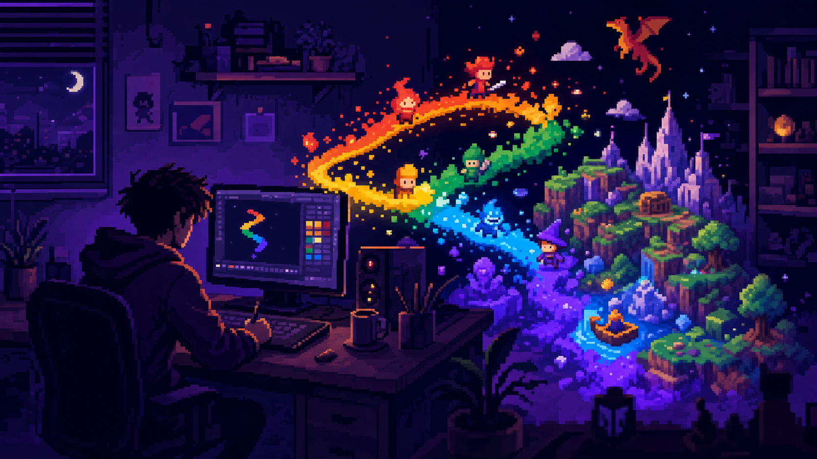 Midnight Studio Spriteo imagery direction
